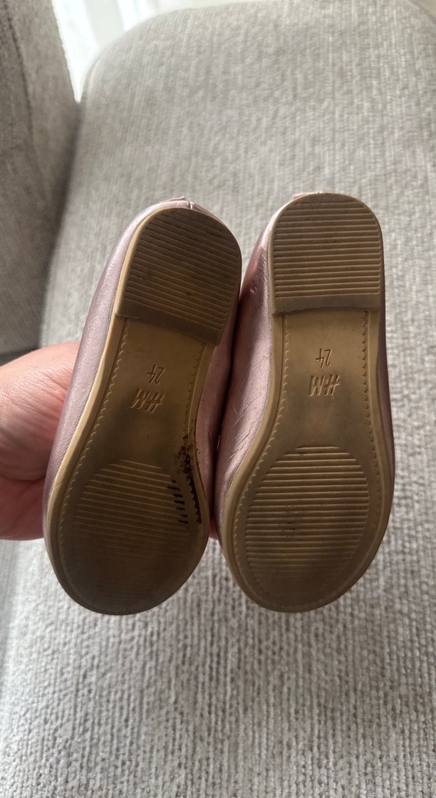 Pembe Kemerli Kız Çocuk Babet Ayakkabı - Görsel 3