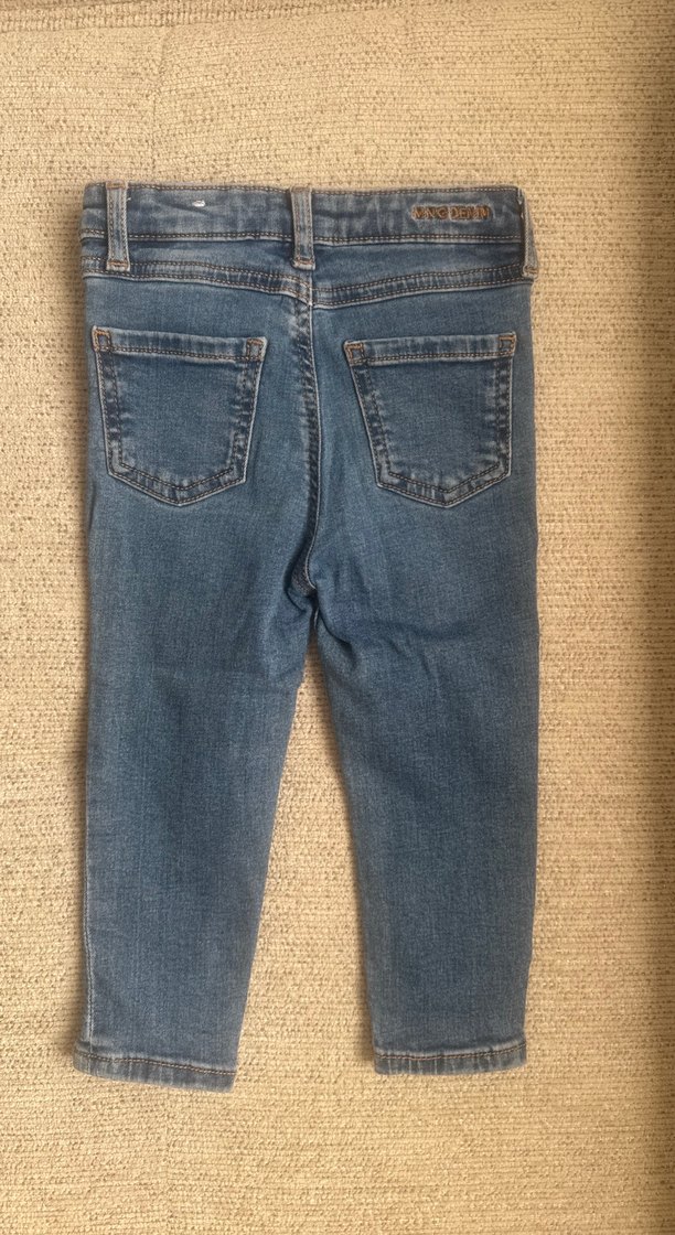 Kiz Çocuk Regular Fit Denim Pantolon - Görsel 3