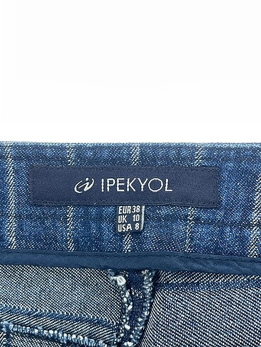 38 Beden mavi Renk ipekyol Düz Kesim %70 İndirimli.