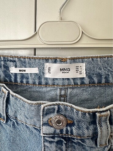 34 Beden mavi Renk mango jean