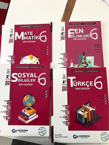 6. SINIF TEST KİTABI SETİ