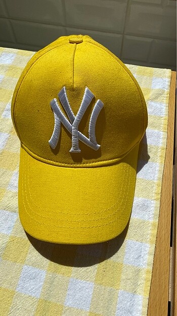 New Era Sarı kasketli şapka