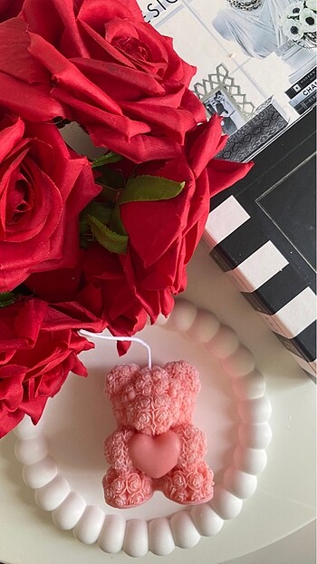 Zara Home Kalpli ayıcık mum