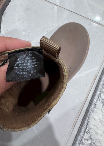 25 Beden kahverengi Renk H&M bot kız/erkek