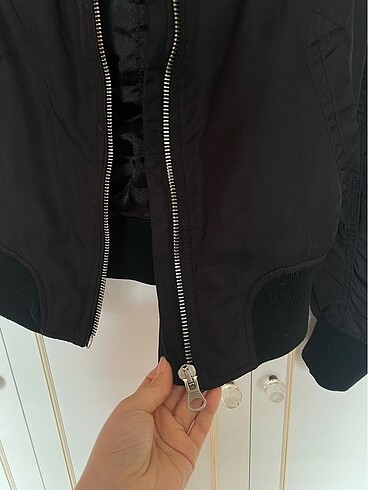 xs Beden siyah Renk Topshop bomber mont