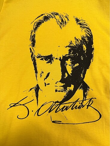 Diğer Kemal Atatürk Baskılı Tshirt