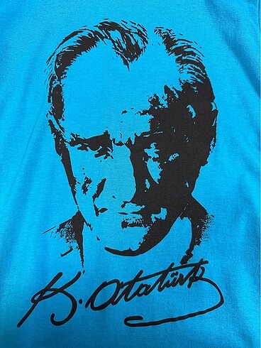 Diğer Kemal Atatürk Baskılı Tshirt