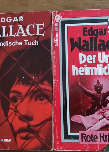 Almanca - Edgar Wallace Kitaplar