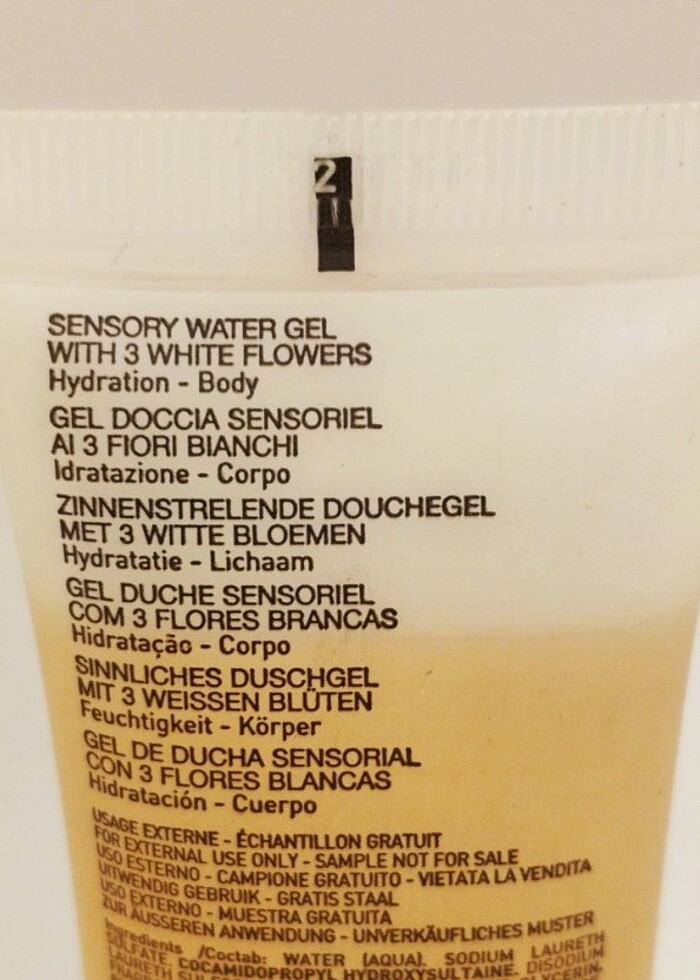 Lierac - Gel Douche Sensoriel Duş Jeli 30 ml - Görsel 4