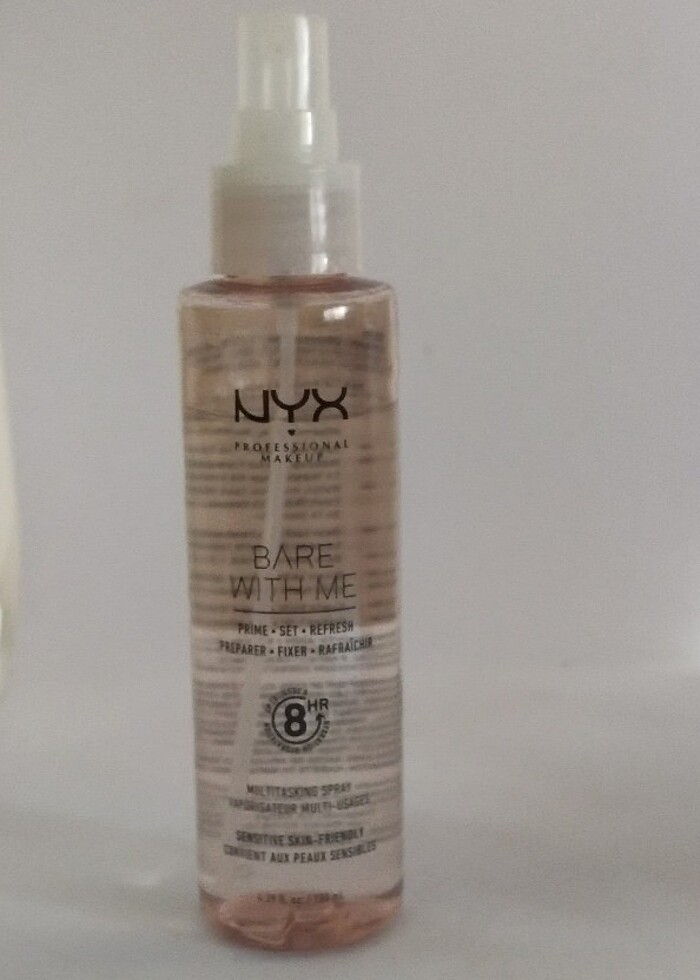 NYX Bare With Me Prime Refresh 130 ml Tazeleyici Makyaj Spreyi - Görsel 2