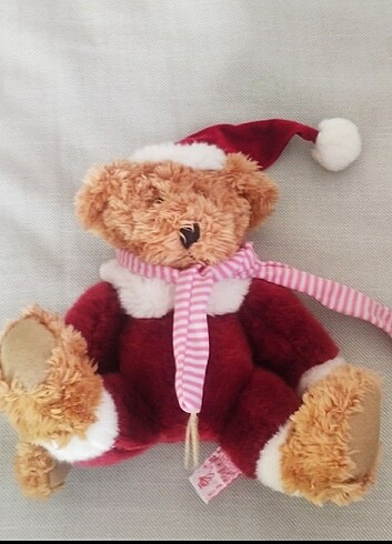  Russ Berrie Kris Plush Bear Santa Teddy Bear Christmas Stuffed A