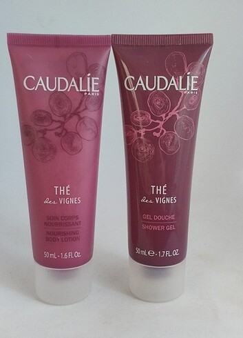  Beden Caudalie The Des Vignes Set Shower Gel & Body Lotion 50 ml