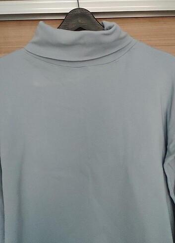 s Beden Brandy Melville Boğazlı Sweatshirt Mavi