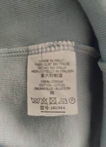 s Beden mavi Renk Brandy Melville Boğazlı Sweatshirt Mavi