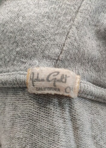 s Beden gri Renk Brandy Melville Kapşonlu Hoodie Gri