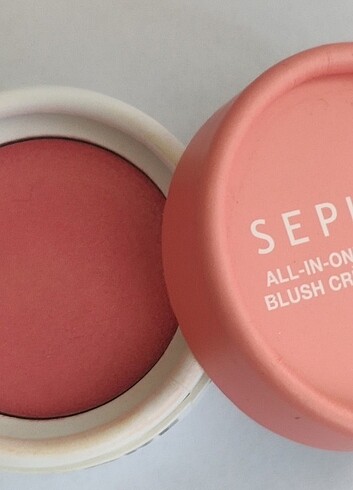 Beden Renk Sephora Collection All-In-One Cream Color - Krem Allık 02 Tangy