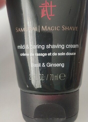 Rituals Samurai Magic Shave Cream Mild & Caring 70 ml - Görsel 3