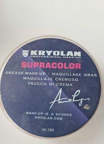 Kryolan Supracolor 3W Yüksek Kapatıcı
