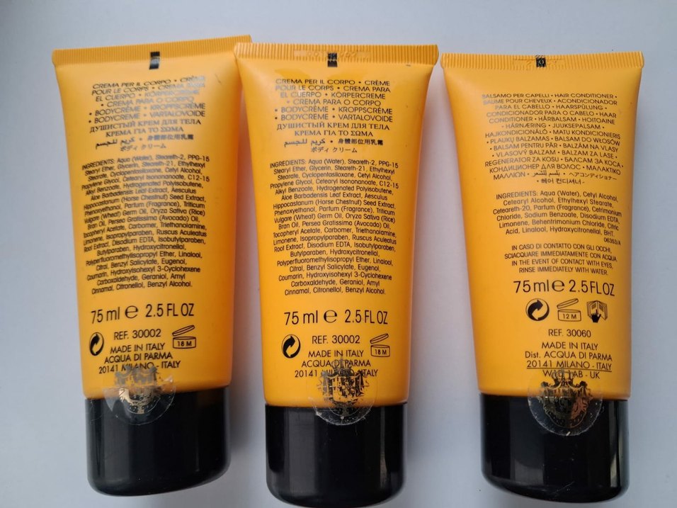 Aqua Di Parma Body Cream & Hair Conditioner 75 ml - Görsel 4