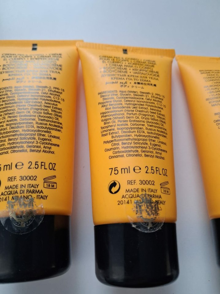 Aqua Di Parma Body Cream & Hair Conditioner 75 ml - Görsel 2