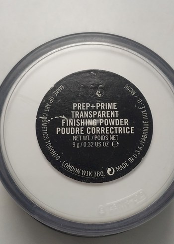 MAC Prep+Prime Transparent Finishing Powder - Görsel 2