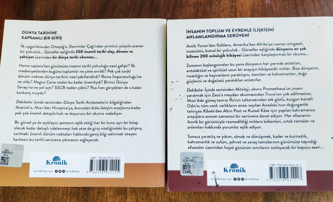 Kronik Kitap Dakikalar İçinde Dünya Tarihi - Mitoloji - 2 Kitap - Görsel 2