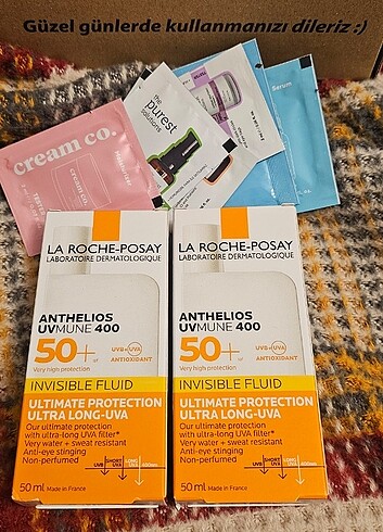 La Roche Posay La roche posay güneş kremi invisible fluid