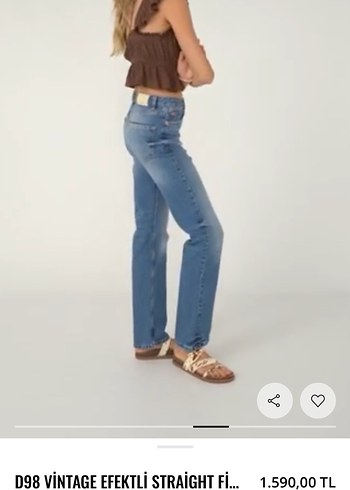 Stradivarius Stradivarius D98 jean straight fit