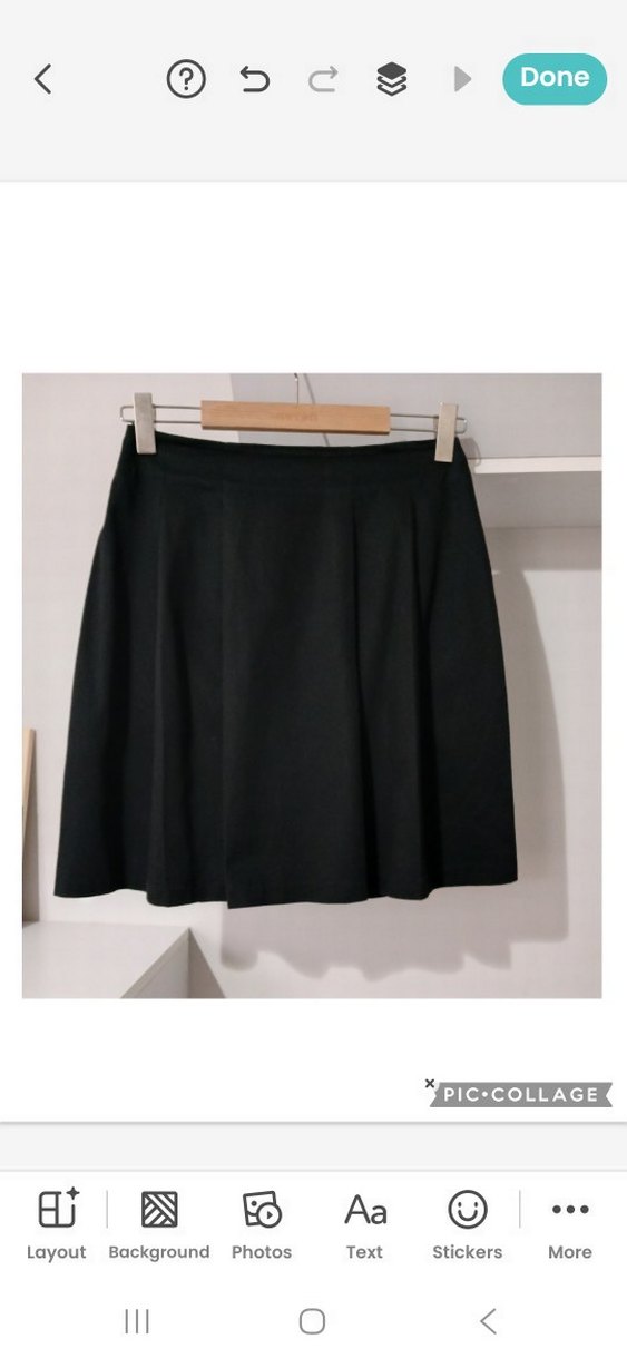 Siyah Pilili Midi Mini Etek Adil Işıl M beden - Görsel 3