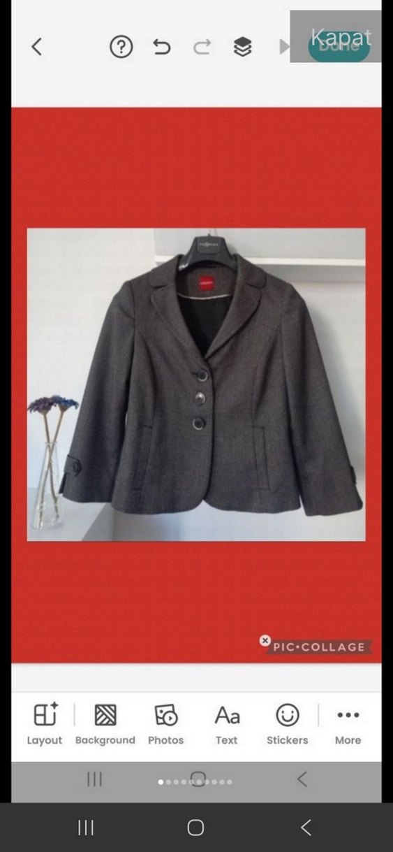 Olsen marja S,M beden uyumlu ceket - Görsel 2