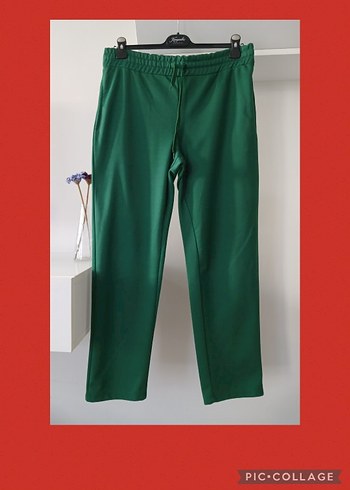 Trendyol & Milla Yeşil Regular Fit Kadın Kumaş Pantolon