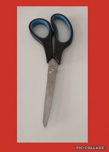 Çocuklar için renkli plastik saplı makas - Görsel 18