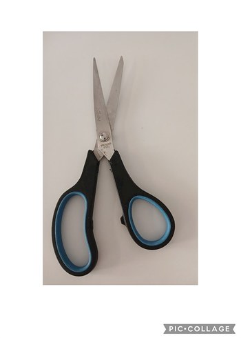 Çocuklar için renkli plastik saplı makas - Görsel 5