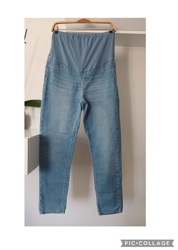 Defacto Mavi Hamile Kot Pantolon M beden