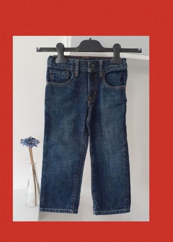 4 Yaş Beden Erkek Çocuk Lacivert Regular Fit Kot Pantolon