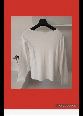 m Beden beyaz Renk Vero Moda marka M, L beden uyumlu bluz