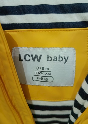 Sarı LCW Baby Fermuarlı Bebek Tulumu - Görsel 2