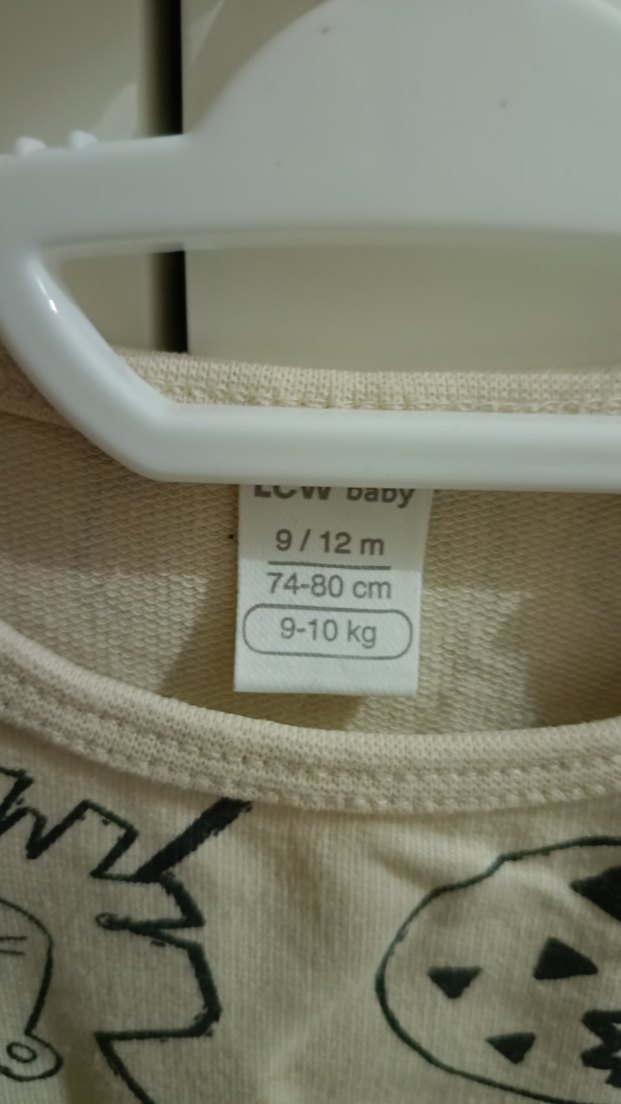 Uzun Kollu Renkli Desenli Bebek Tulum - Görsel 2