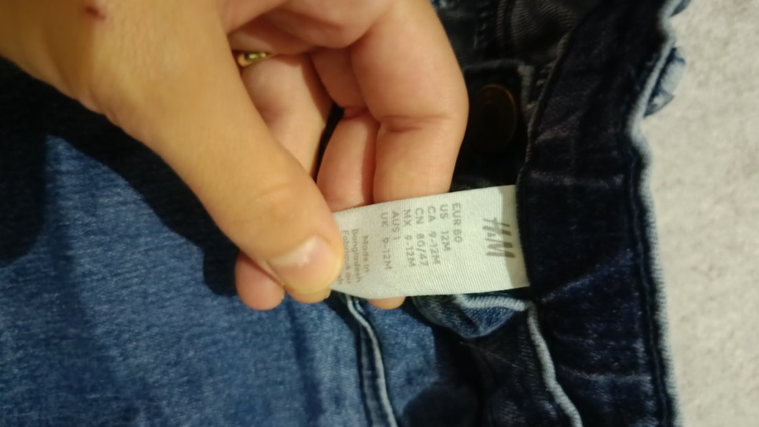 hm Düğmeli Erkek Çocuk Kot Pantolon - Görsel 2