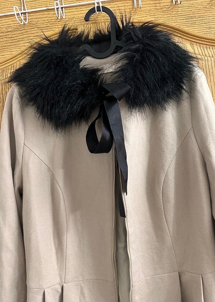 Kaşe kaban mont - Görsel 2