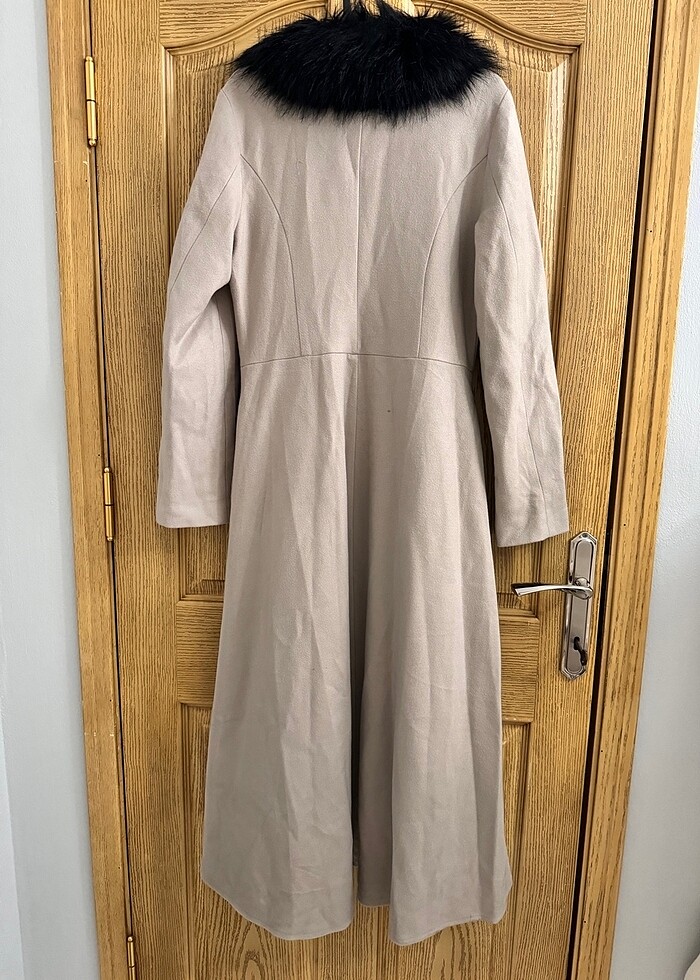 Kaşe kaban mont - Görsel 5