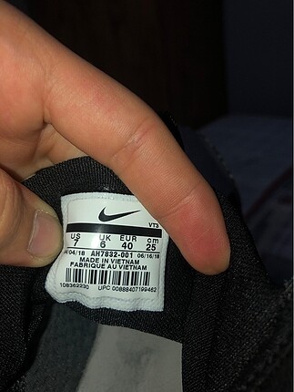 40 Beden gri Renk Nike spor ayakkabı (air presto acronym)