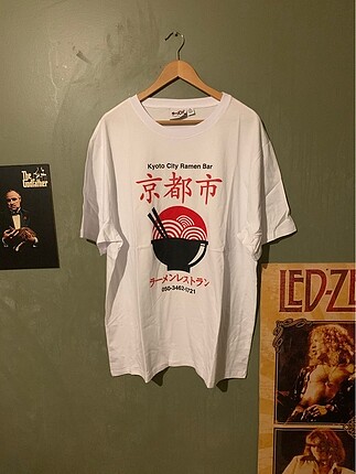 Primark marka baskılı t-shirt (oversize)