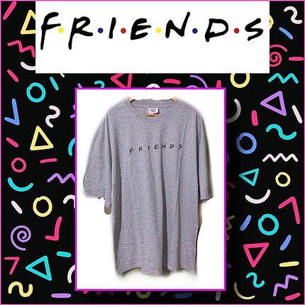 Friends official T-shirt (unisex-oversize)