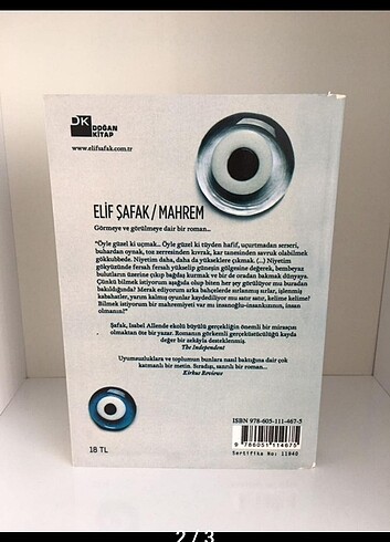  Elif Şafak/ Mahrem / Siyah Süt ( 2 kitap)