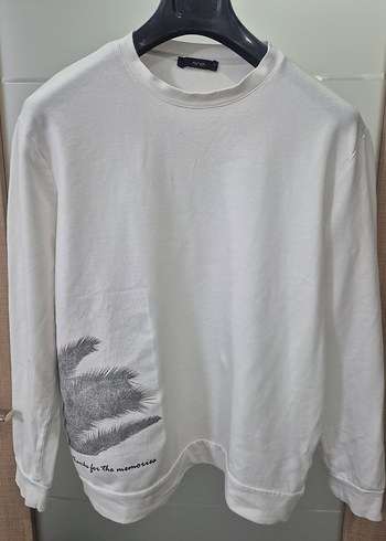 Avva beyaz Sweatshirt