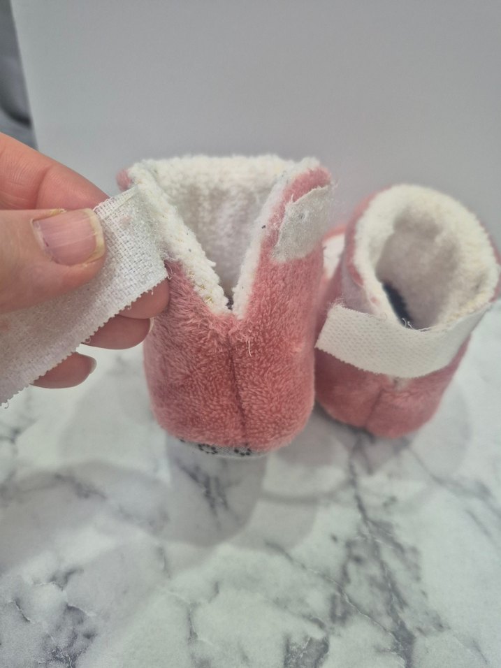 kız bebek panduf - Görsel 4