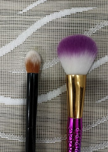 İkili Makyaj Fırçası - Görsel 2