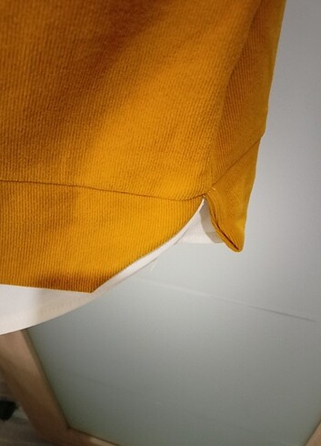 l Beden Hardal rengi sweatshirt