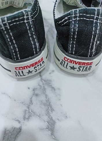 23 Beden siyah Renk Çocuk Converse ayakkabı